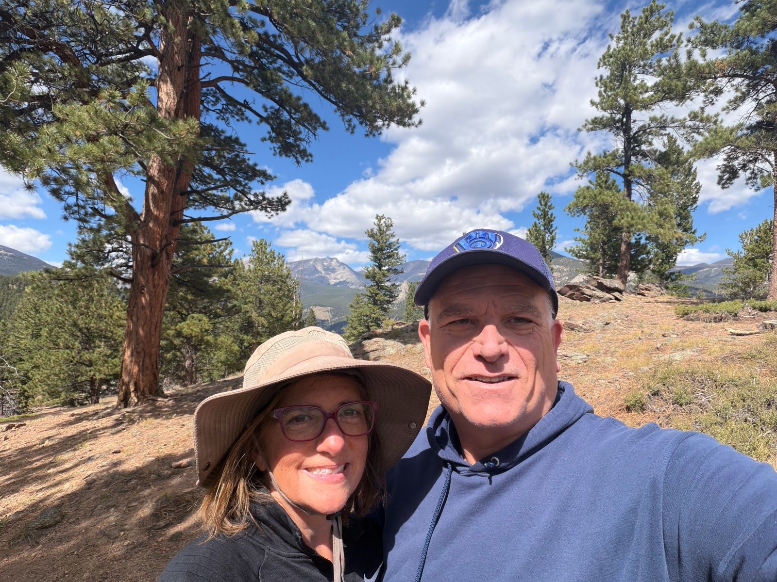 Trail selfie